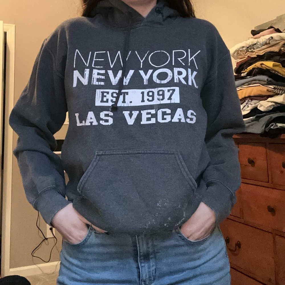 Charcoal Graphic Hoodie